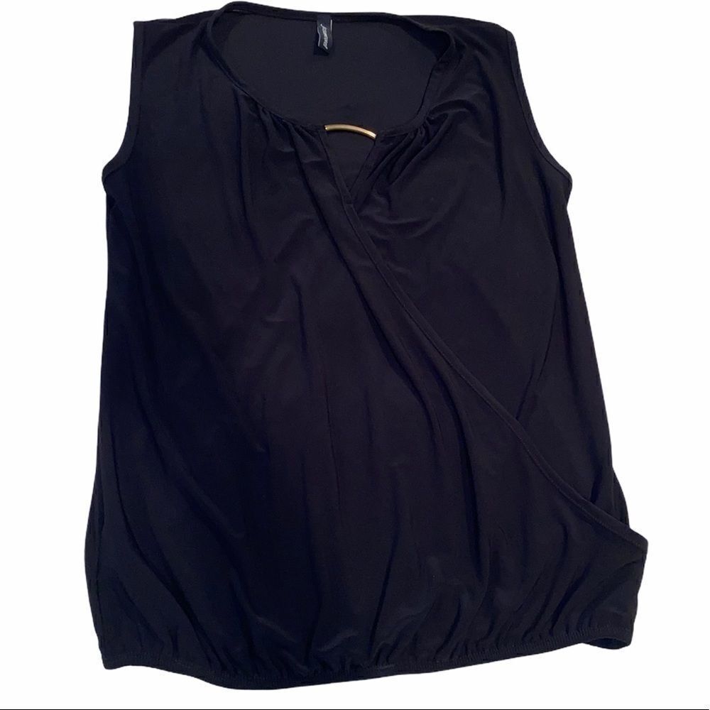 Jason Maxwell Sleeveless Black Large Shirt